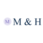 m & h logo transparent